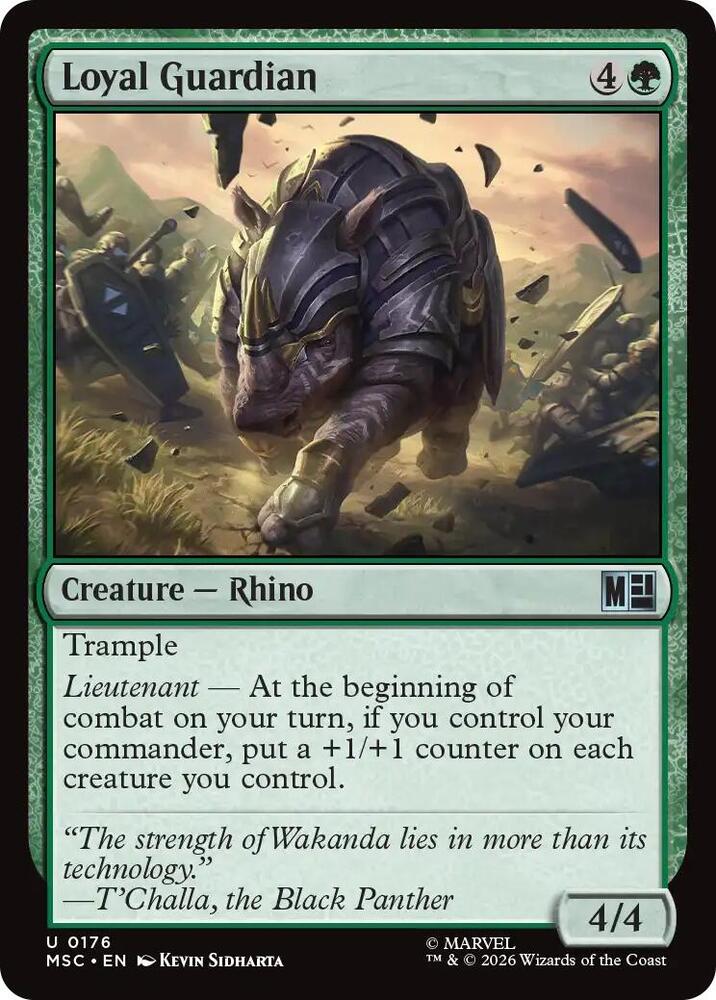 Loyal Guardian (176) [Marvel Super Heroes Commander]