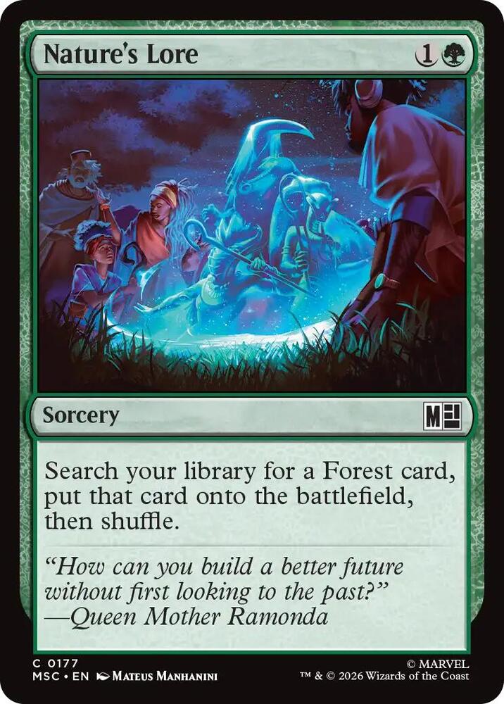 Nature's Lore (177) [Marvel Super Heroes Commander]