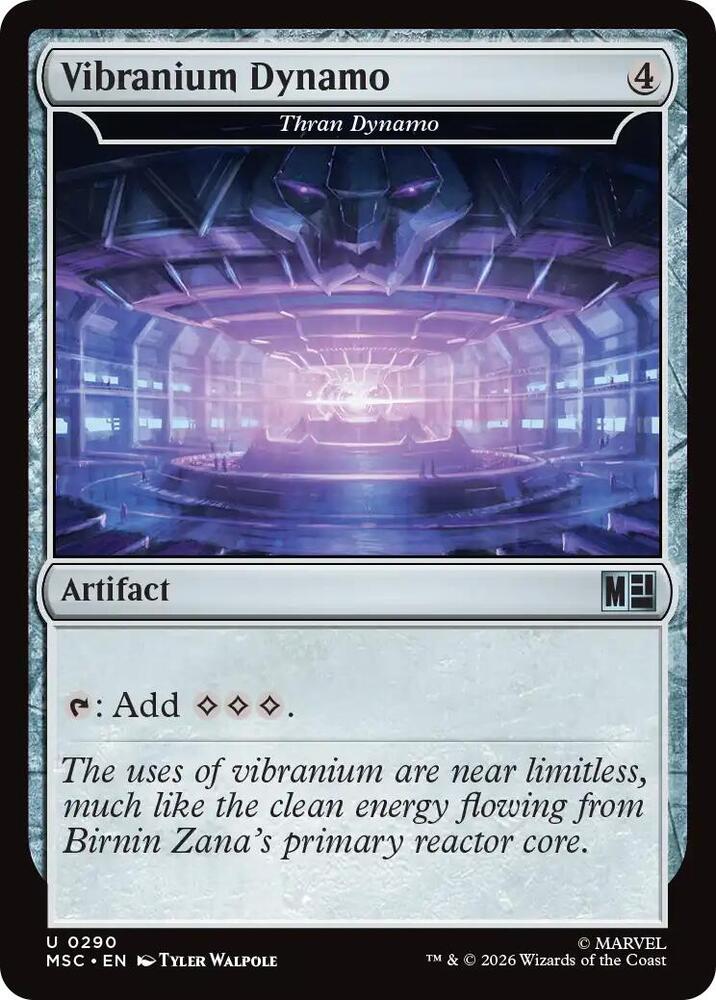 Vibranium Dynamo - Thran Dynamo (290) [Marvel Super Heroes Commander]