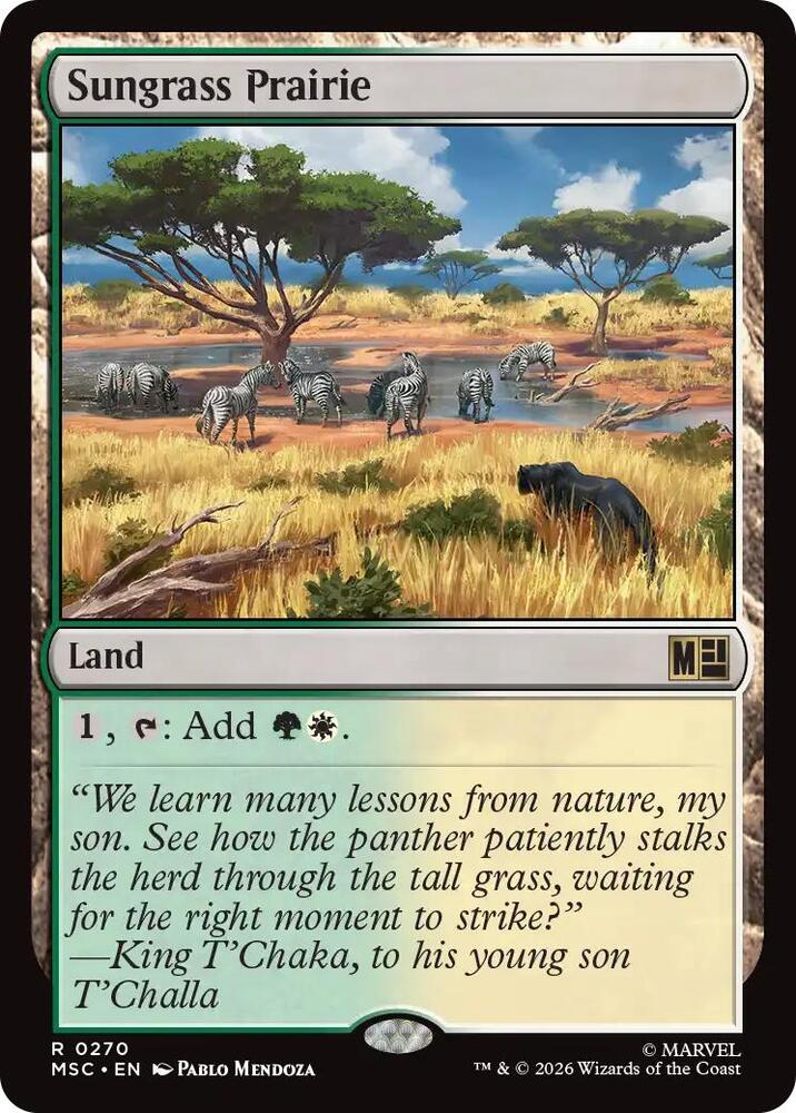 Sungrass Prairie (270) [Marvel Super Heroes Commander]