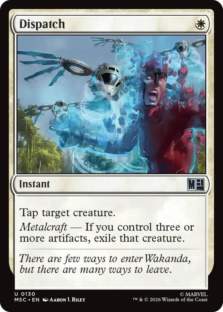 Dispatch (Surge Foil) (130) [Marvel Super Heroes Commander]