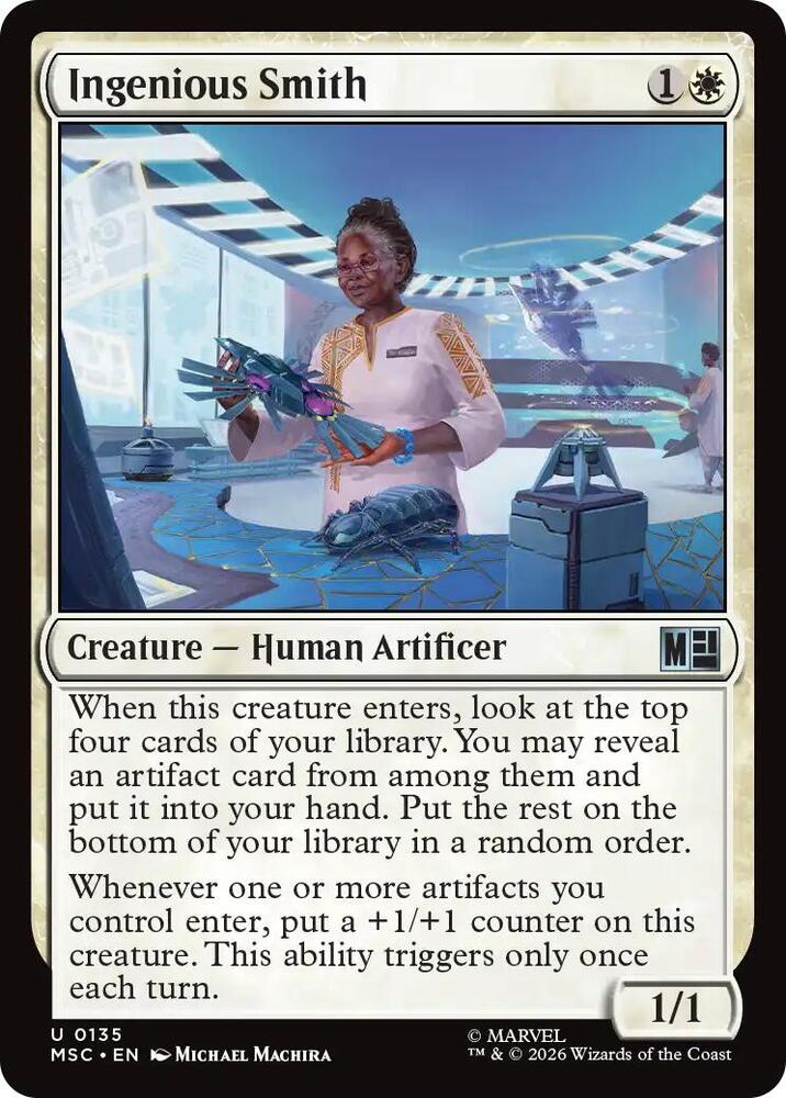 Ingenious Smith (Surge Foil) (135) [Marvel Super Heroes Commander]