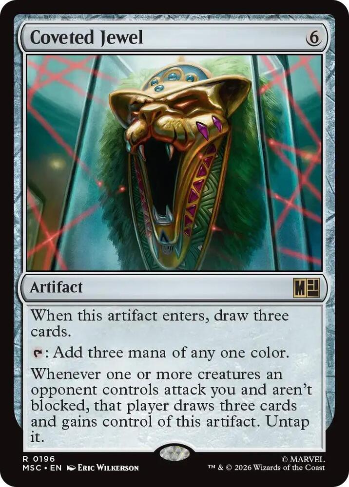 Coveted Jewel (Surge Foil) (196) [Marvel Super Heroes Commander]