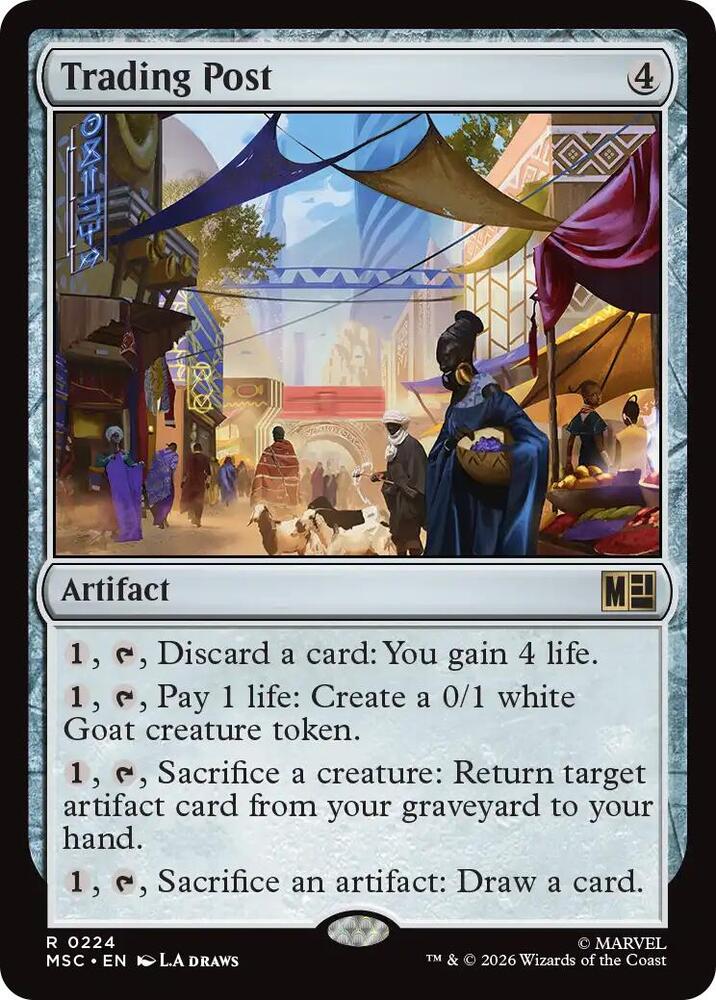 Trading Post (Surge Foil) (224) [Marvel Super Heroes Commander]