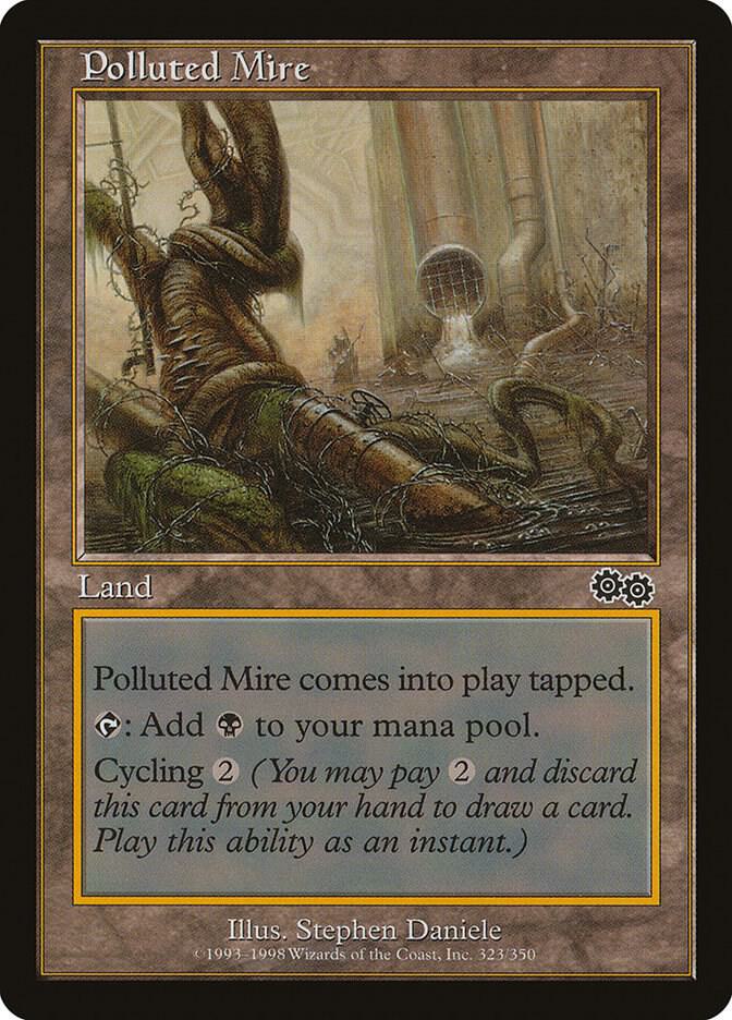Polluted Mire (323) [Urza's Saga]