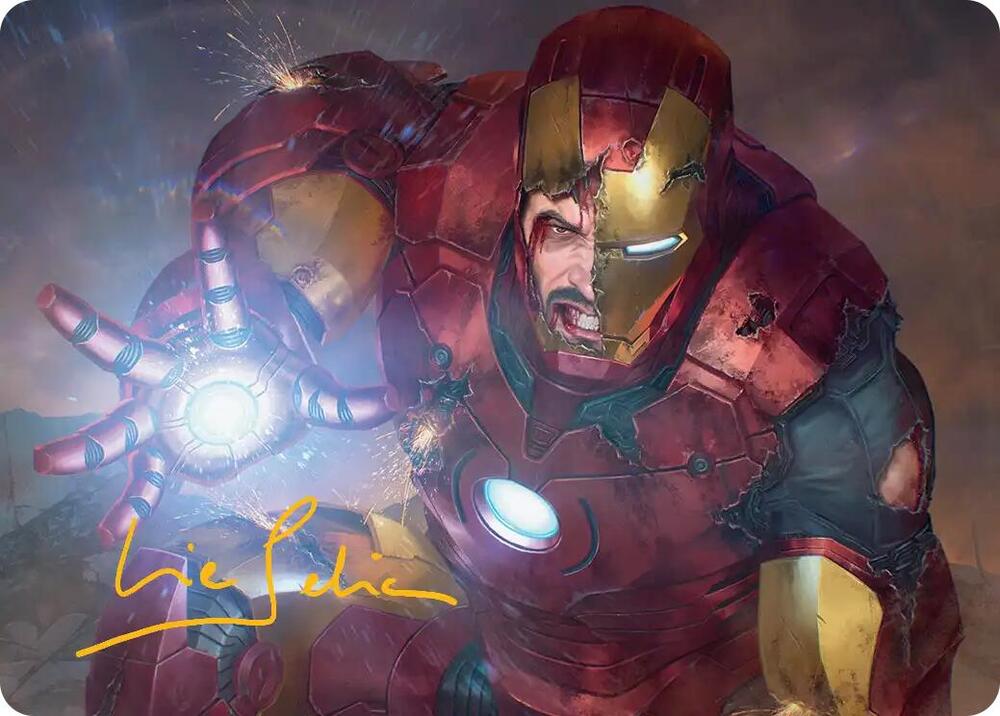 Heroic Sacrifice Art Card (Gold-Stamped Signature) (31) [Marvel Super Heroes Art Series]