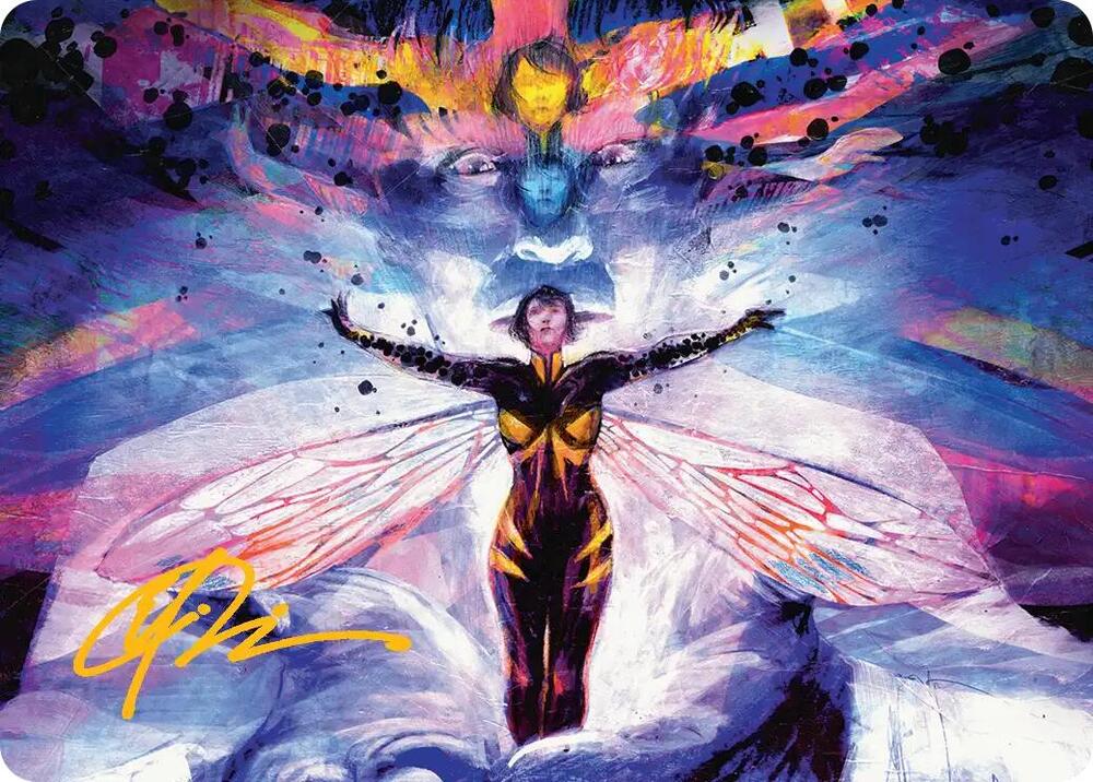 Pym Particles Art Card (Gold-Stamped Signature) (8) [Marvel Super Heroes Art Series]
