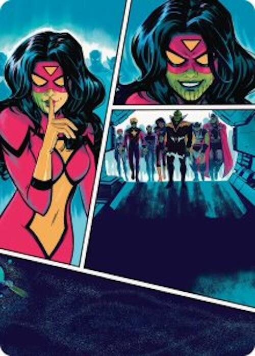 Secret Invasion Art Card (18) [Marvel Super Heroes Art Series]