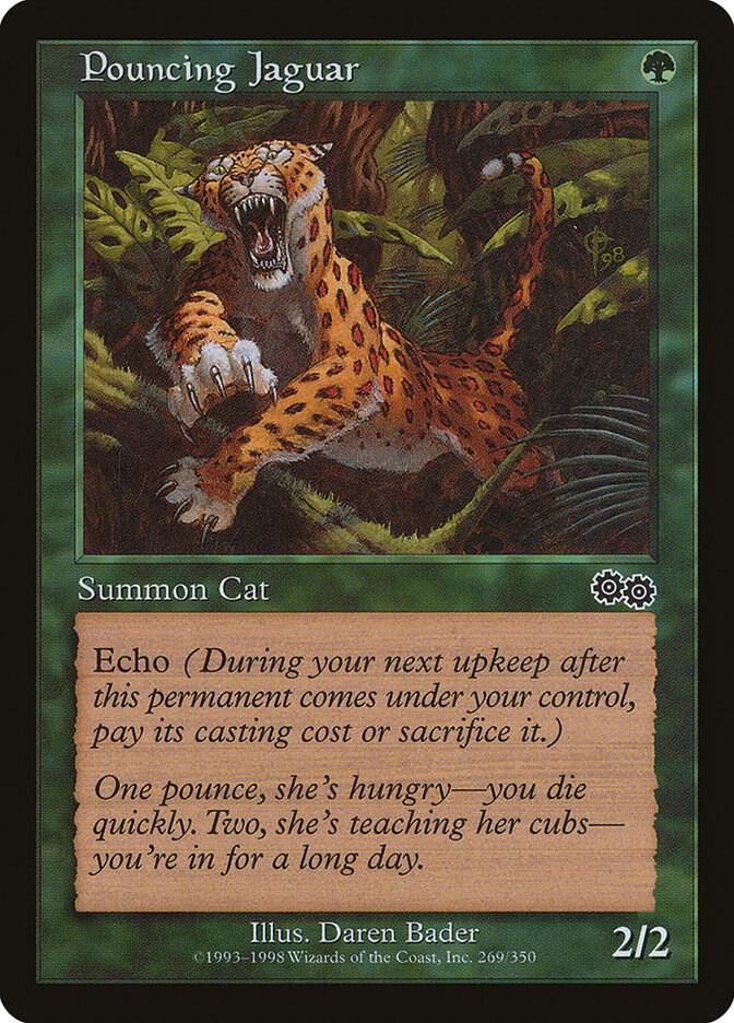 Pouncing Jaguar (269) [Urza's Saga]