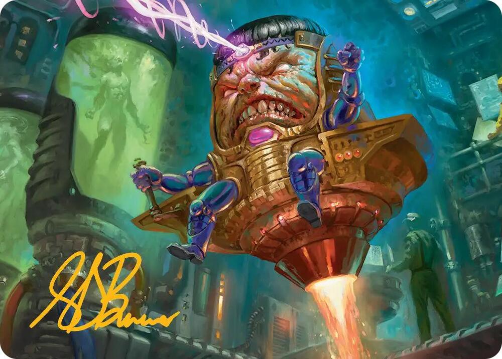 M.O.D.O.K. Art Card (Gold-Stamped Signature) (9) [Marvel Super Heroes Art Series]