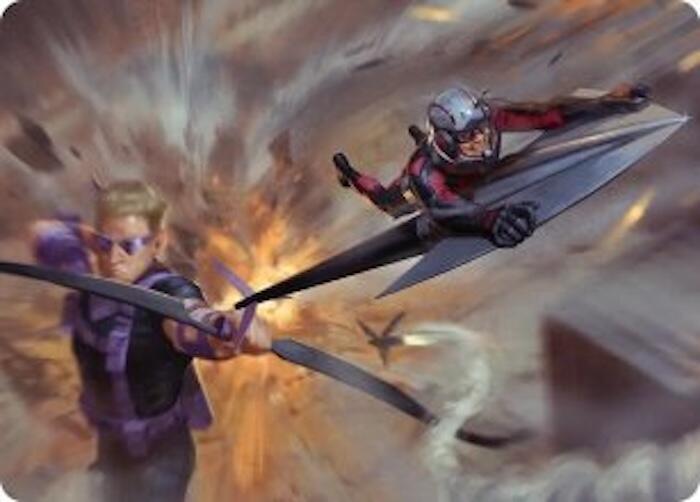 Team Tactics Art Card (12) [Marvel Super Heroes Art Series]
