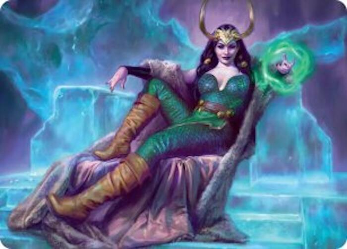 Lady Loki, Agent of Chaos Art Card (33) [Marvel Super Heroes Art Series]