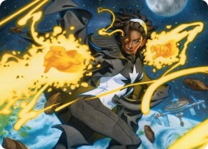 Photon, Mighty Marvel Art Card (34) [Marvel Super Heroes Art Series]