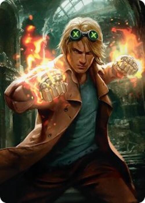 Chase Stein, Runaway Art Card (43) [Marvel Super Heroes Art Series]