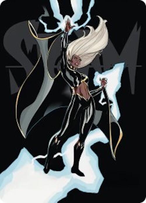 Storm, Windrider Art Card (30) [Marvel Super Heroes Art Series]