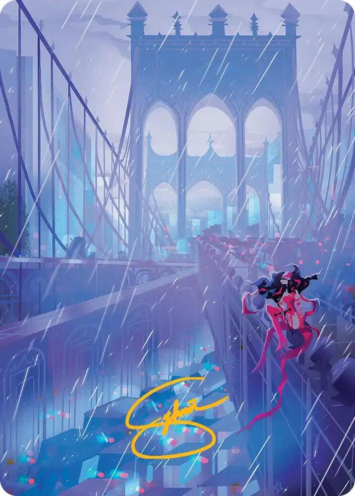 Swamp Art Card (Gold-Stamped Signature) (16) [Marvel Super Heroes Art Series]