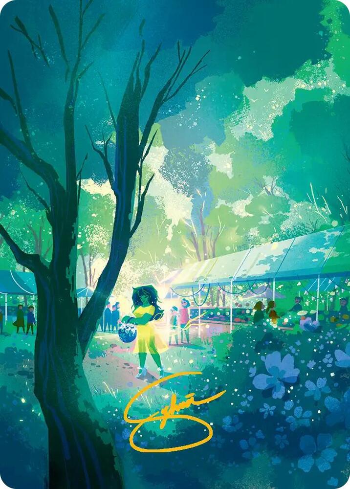 Forest Art Card (Gold-Stamped Signature) (17) [Marvel Super Heroes Art Series]
