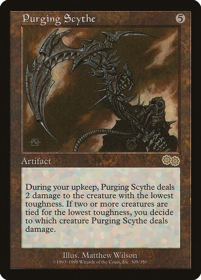 Purging Scythe (308) [Urza's Saga]