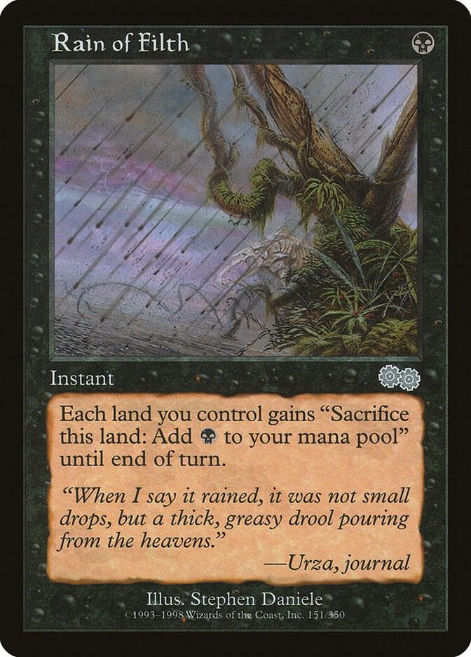 Rain of Filth (151) [Urza's Saga]