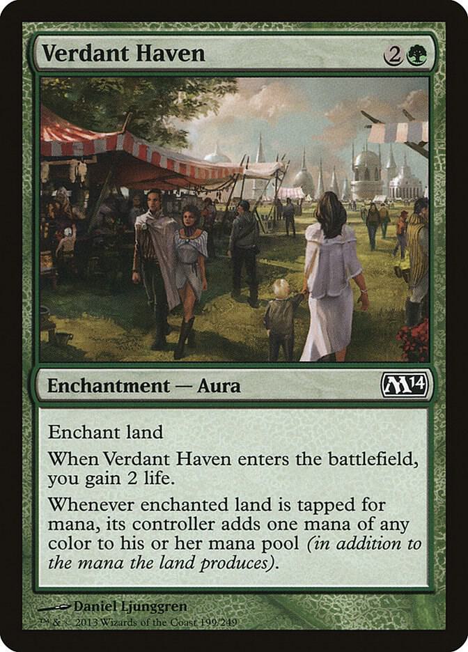 Verdant Haven (199) [Magic 2014]