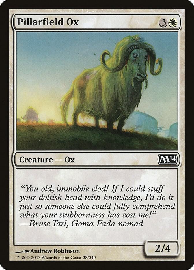 Pillarfield Ox (28) [Magic 2014]