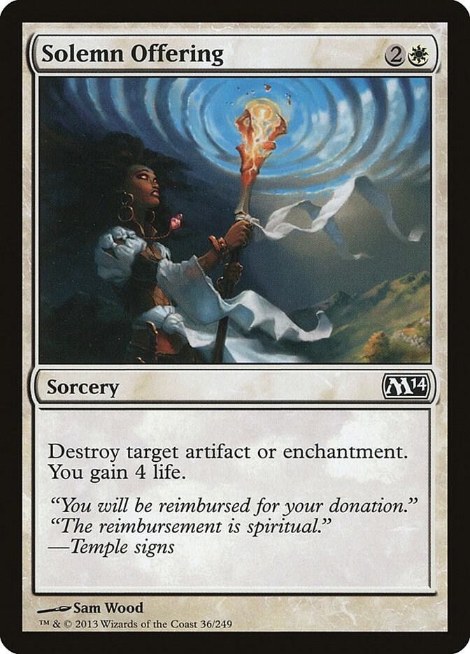 Solemn Offering (36) [Magic 2014]