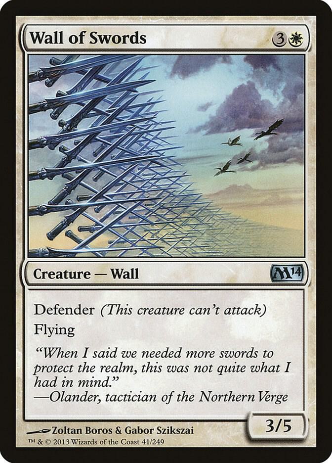 Wall of Swords (41) [Magic 2014]