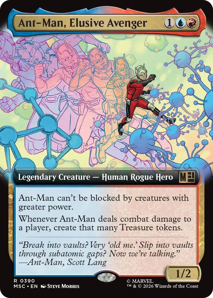 Ant-Man, Elusive Avenger (Extended Art) (390) [Marvel Super Heroes Commander]