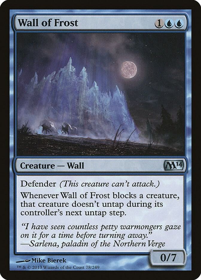 Wall of Frost (78) [Magic 2014]