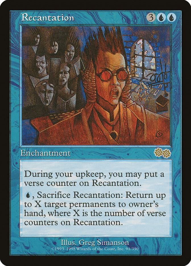 Recantation (91) [Urza's Saga]