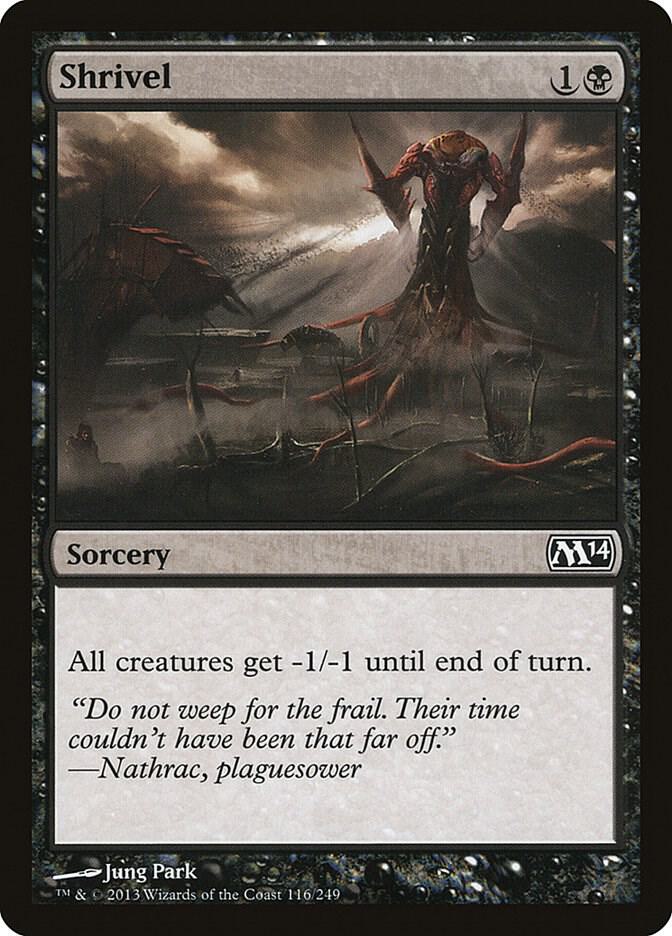 Shrivel (116) [Magic 2014]