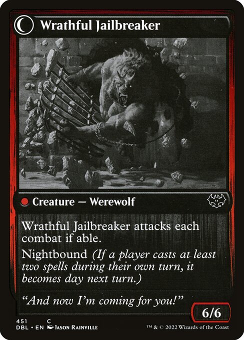Weary Prisoner (451) [Innistrad: Double Feature] Reverse