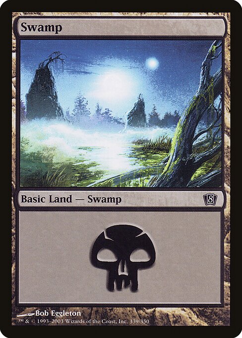 Swamp (339★) [Eighth Edition]