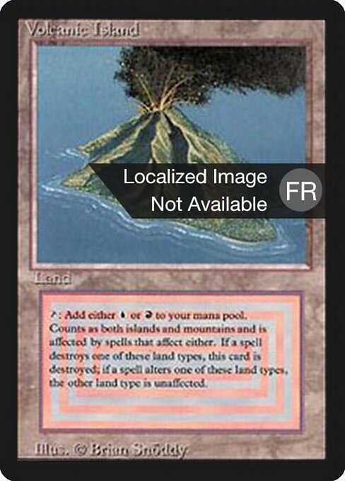 Volcanic Island (291) [Foreign Black Border]