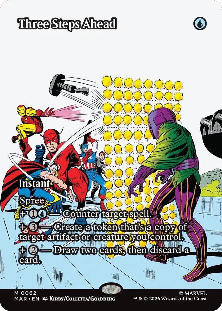 Three Steps Ahead (Borderless) (62) [Marvel Universe Eternal-Legal]