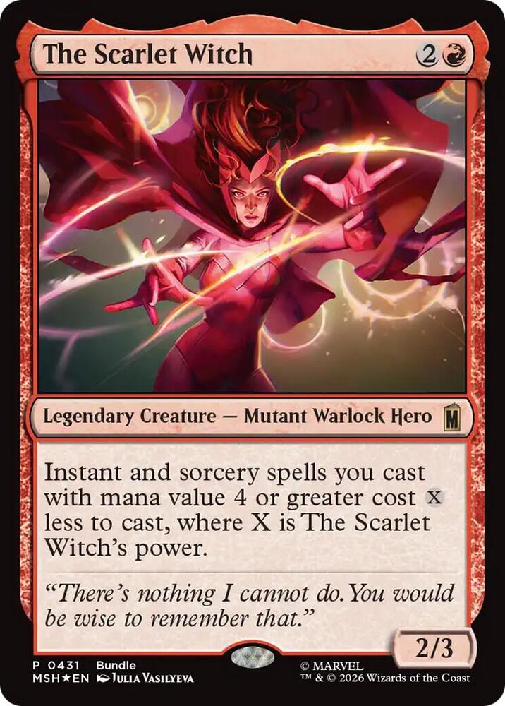 The Scarlet Witch (431) [Unique and Miscellaneous Promos]