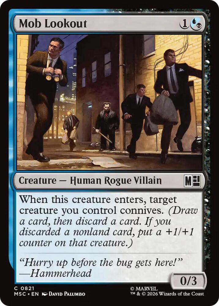 Mob Lookout (821) [Marvel Super Heroes Commander]