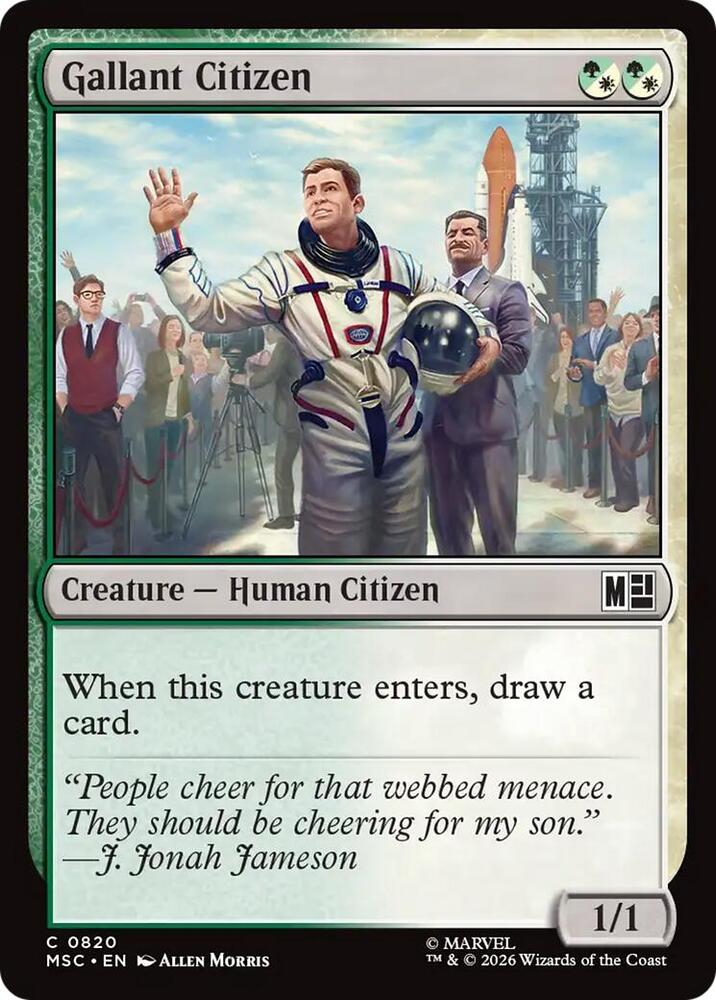 Gallant Citizen (820) [Marvel Super Heroes Commander]
