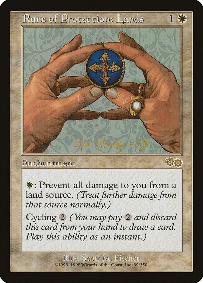Rune of Protection: Lands (39) [Urza's Saga]