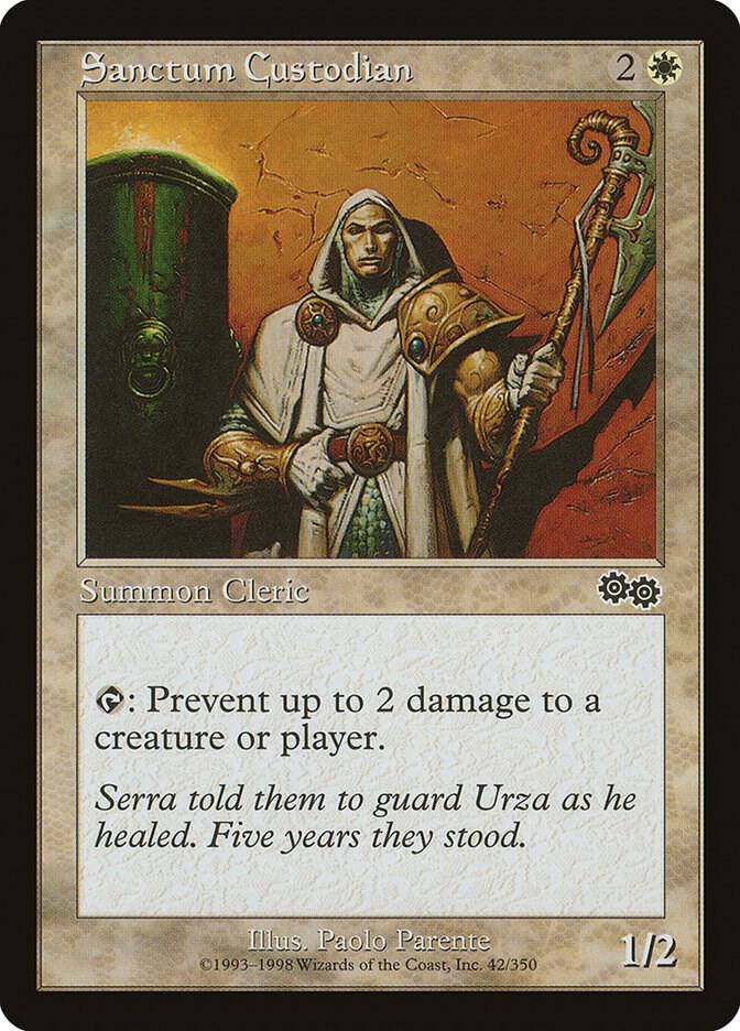 Sanctum Custodian (42) [Urza's Saga]