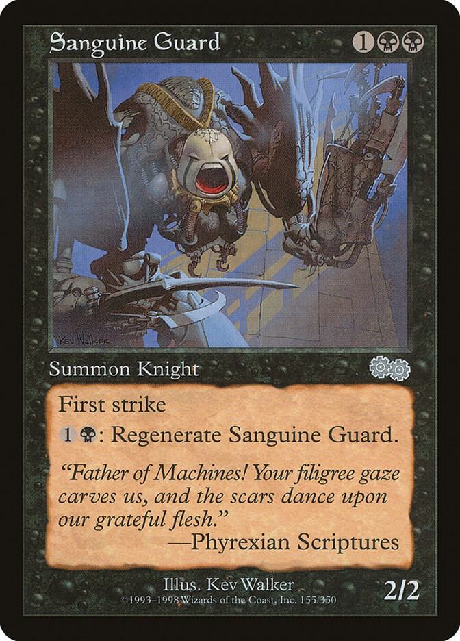 Sanguine Guard (155) [Urza's Saga]