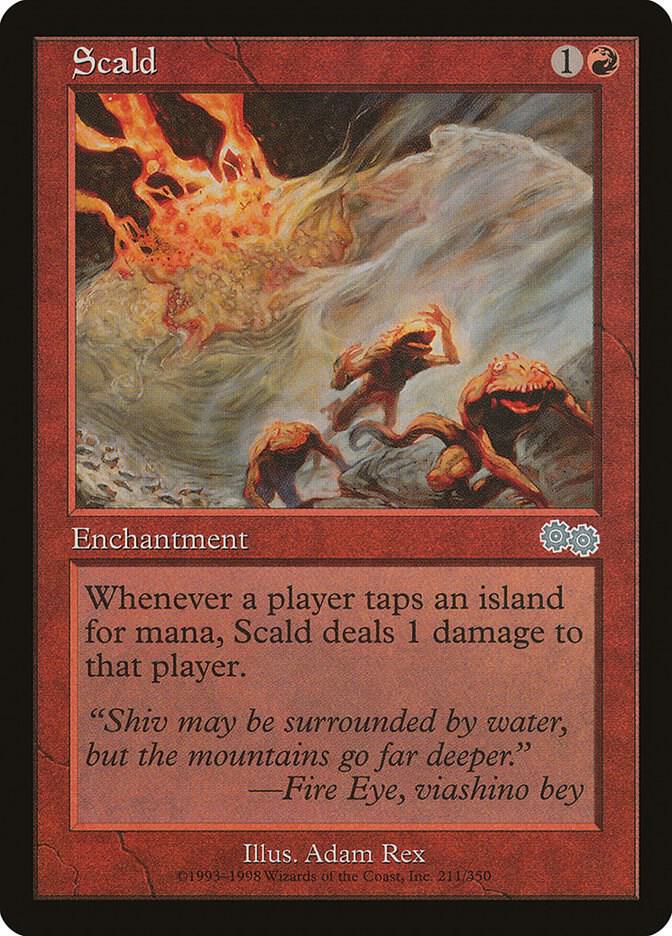 Scald (211) [Urza's Saga]