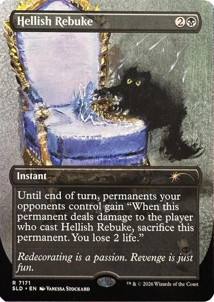 Hellish Rebuke (7171) [Secret Lair Drop]