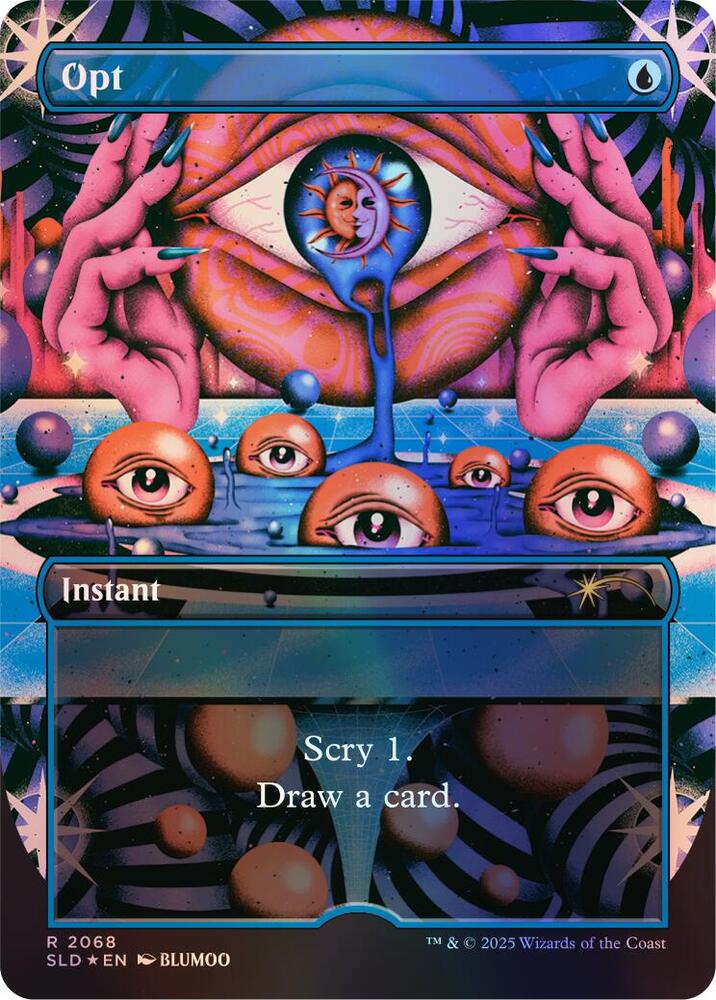 Opt (2068) (Rainbow Foil) [Secret Lair Drop]