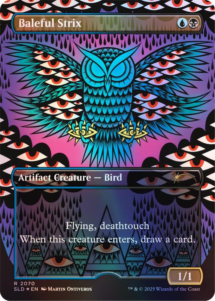 Baleful Strix (2070) (Rainbow Foil) [Secret Lair Drop]