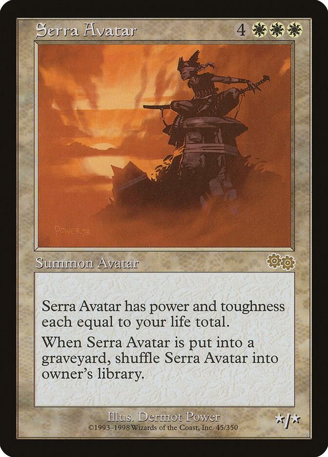 Serra Avatar (45) [Urza's Saga]