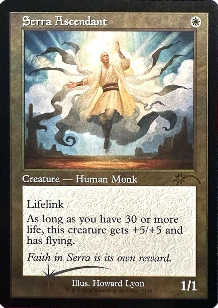 Serra Ascendant (Retro Frame) (7145) [Secret Lair Drop]