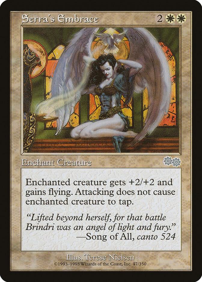Serra's Embrace (47) [Urza's Saga]