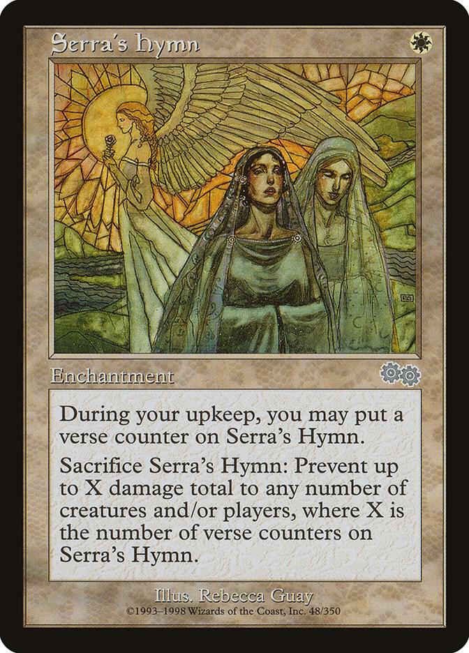 Serra's Hymn (48) [Urza's Saga]