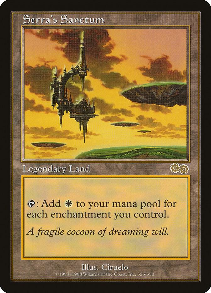 Serra's Sanctum (325) [Urza's Saga]